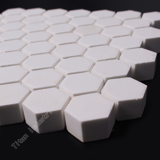 Hexagonal Alumina Tile
