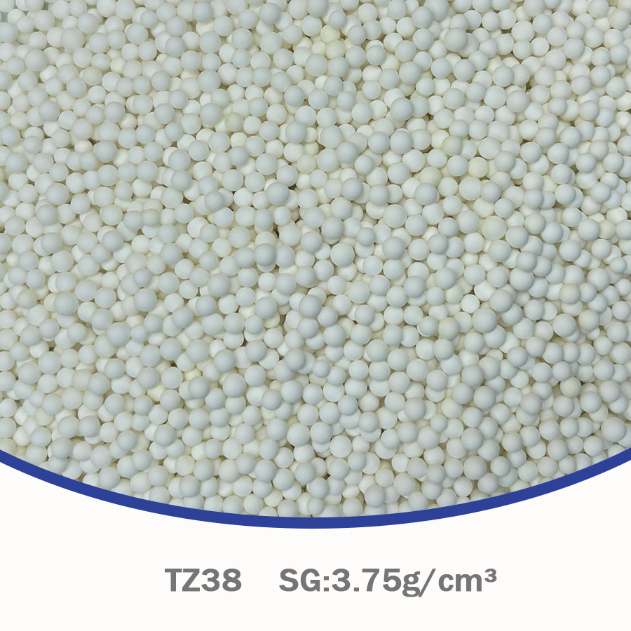 TZ38 Zirconium-Toughened Alumina (ZTA) Ceramic Grinding Ball – High-Density Grinding Media (Density ≥ 3.75 g/cm³)